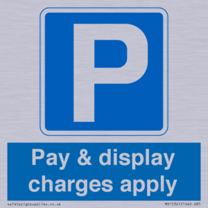 Pay & display charges apply